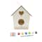 Trousse créative de cabane à oiseaux en bois de Creatology